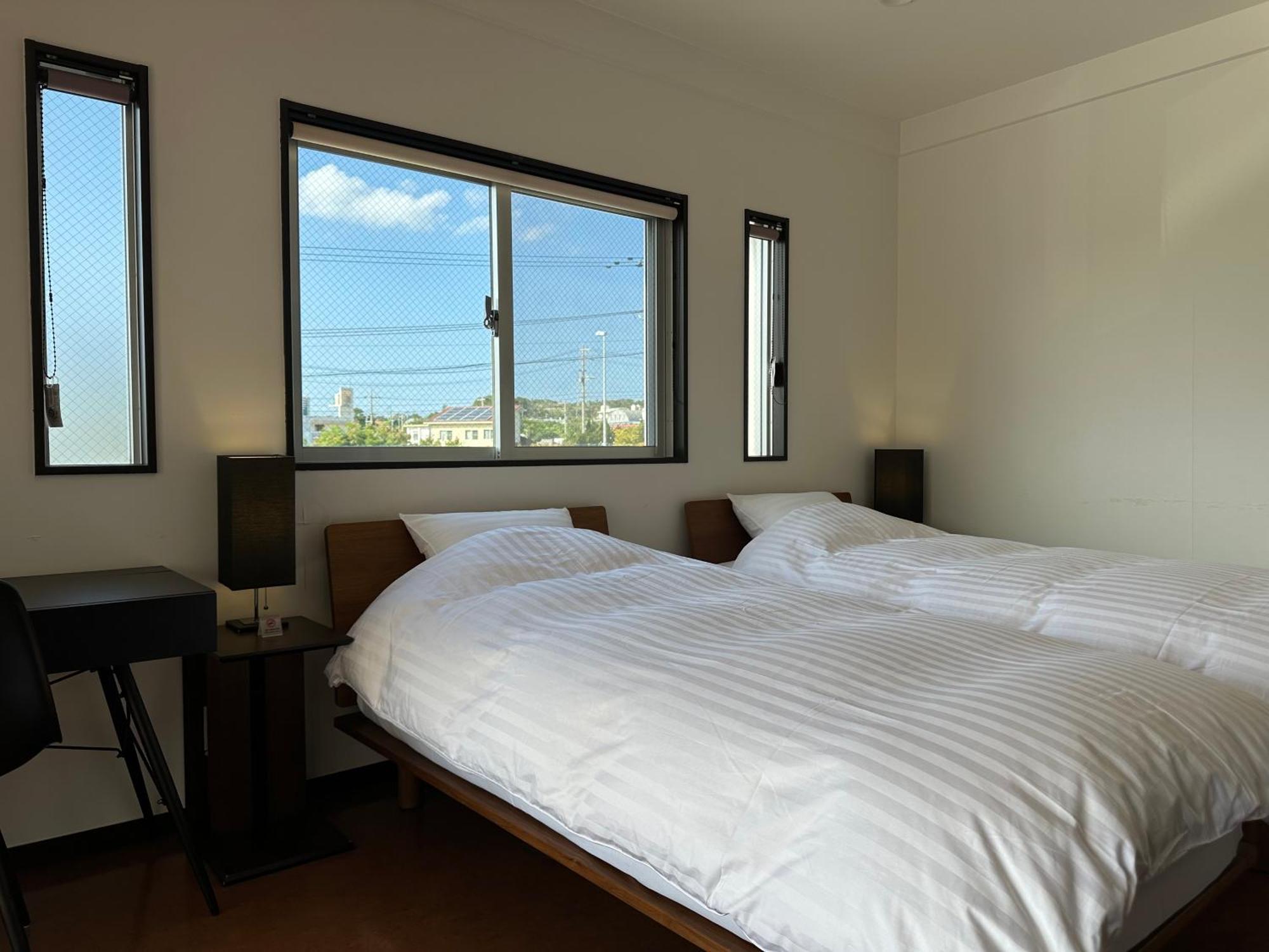 Apartmán White Reef Uruma Exteriér fotografie