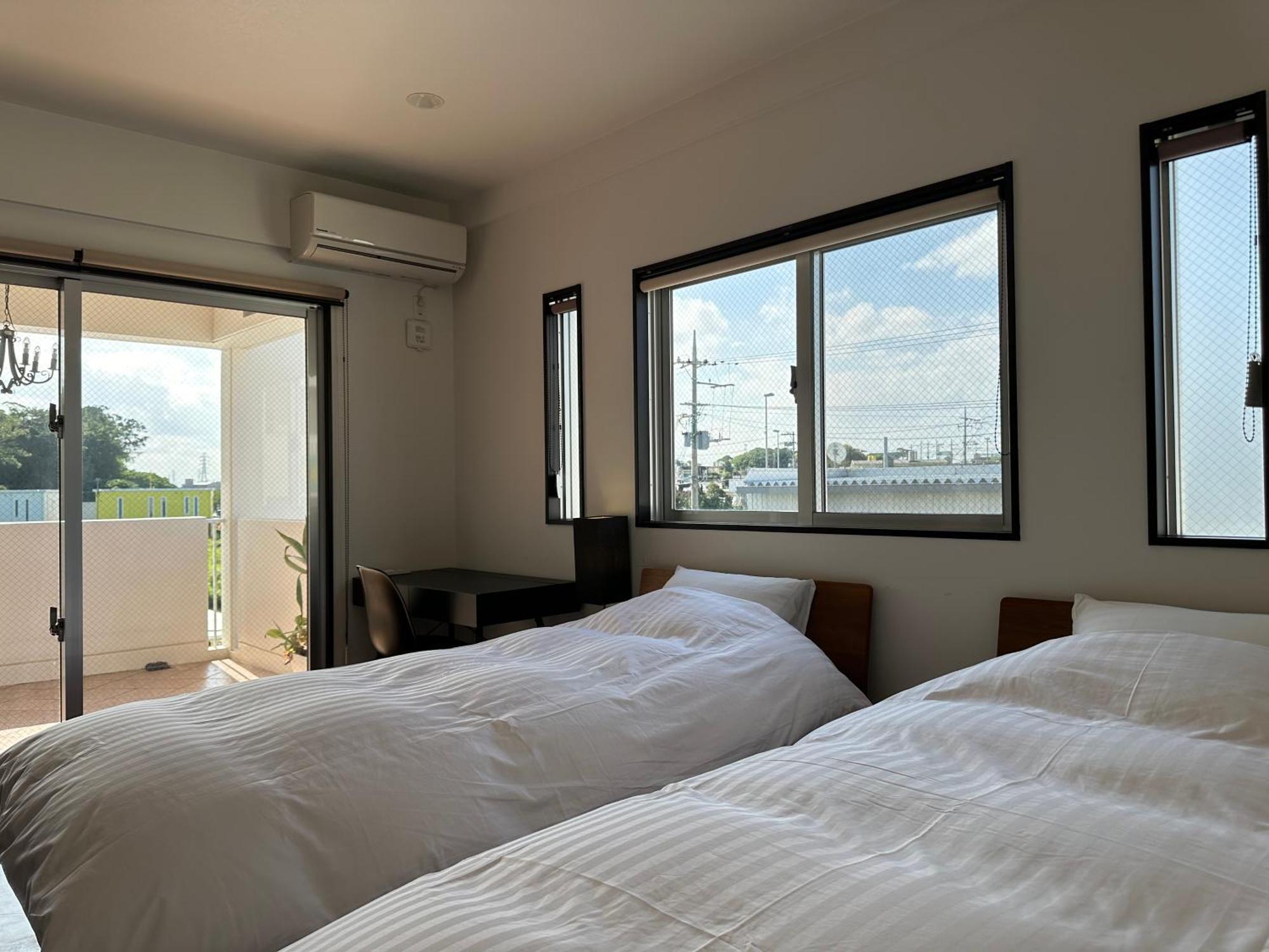 Apartmán White Reef Uruma Exteriér fotografie